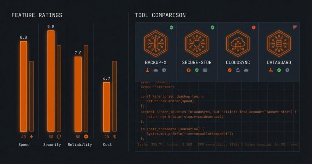 Vergleich der besten MySQL-Backup-Tools im Überblick