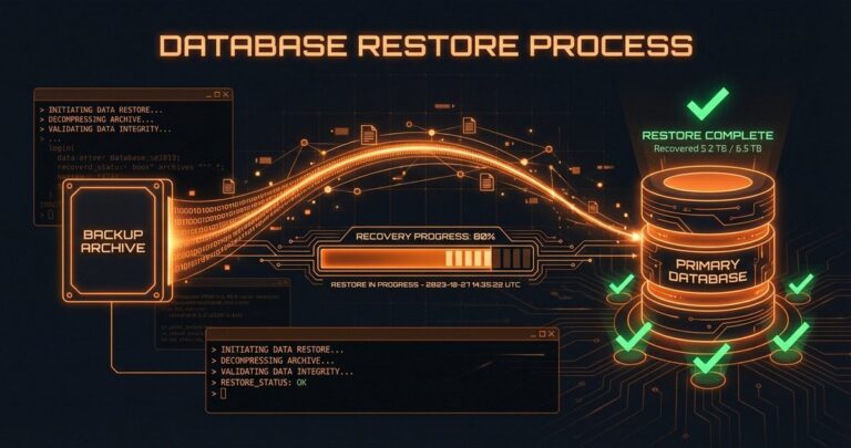 Datenbank-Backup erstellen und wiederherstellen — Schritt für Schritt