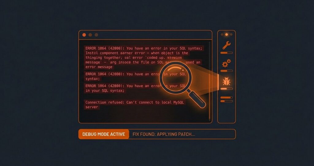 Häufige MySQL-Fehler erkennen und beheben