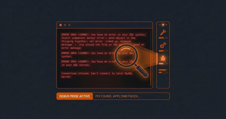 Häufige MySQL-Fehler erkennen und beheben