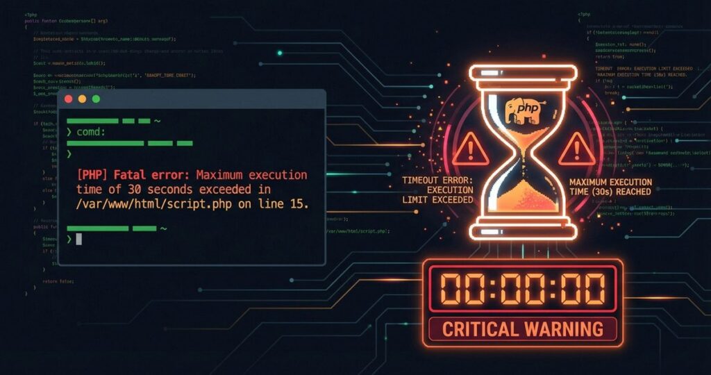 PHP-Timeout-Probleme bei großen Datenbank-Backups lösen