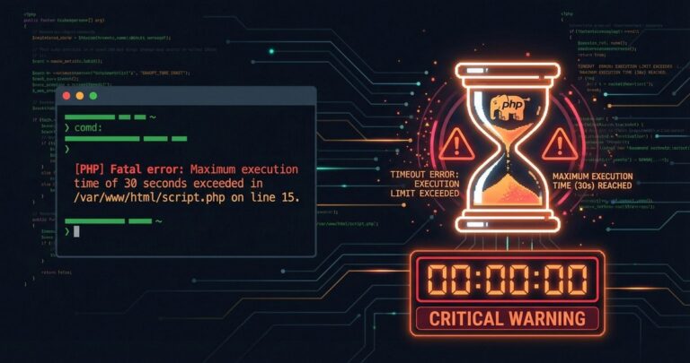 PHP-Timeout-Probleme bei großen Datenbank-Backups lösen